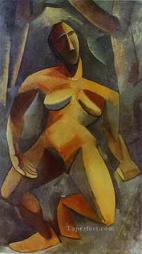 パブロ・ピカソ Painting - ドライアド 1908年 パブロ・ピカソ